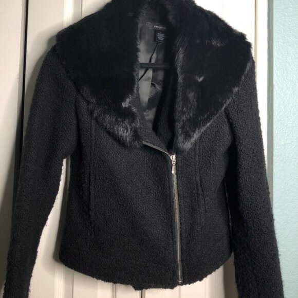 Arden B Gorgeous Black Boucle jacket, size XS - Picture 6 of 6